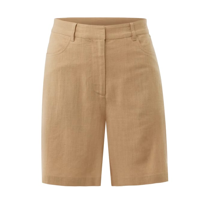 Short van linnenmix voor dames Mexx