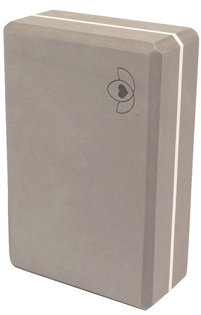 Yoga blok high density taupe - Lotus