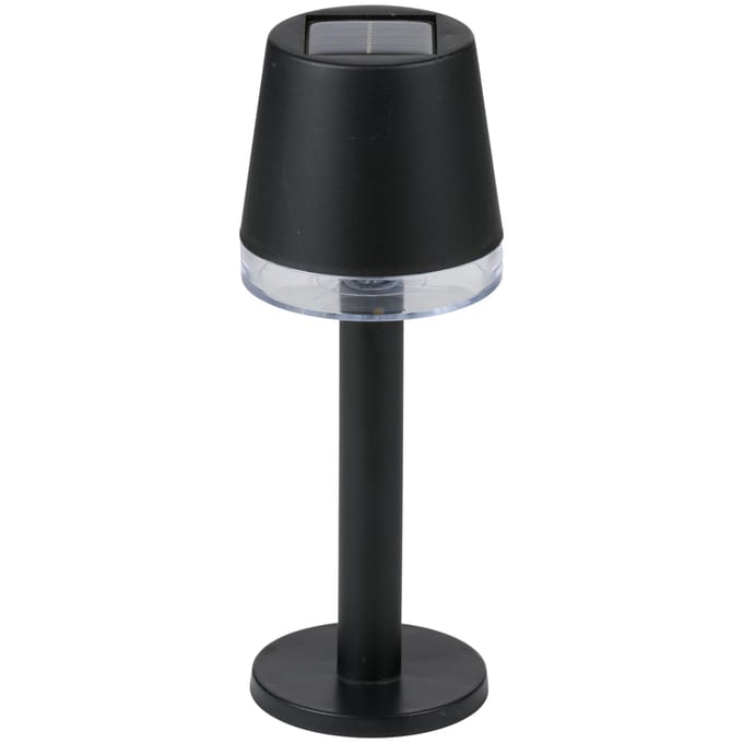 Solar Tafellamp - LED - Verstelbaar - Zwart