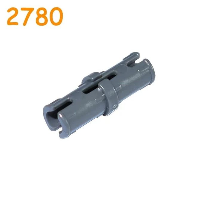 Bouwsteen Bakstenen Connector Bout Pin met Wrijvingspen Kruisas Technische Bevestigingen MOC Componenten Assemblage Deeltjes Speelgoed 50pcs