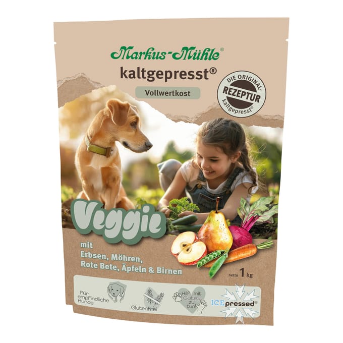 1kg Markus-Mühle Veggie droogvoer voor honden