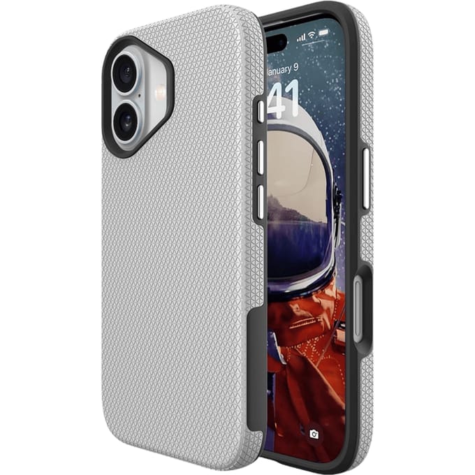 Mocaa Apple iPhone 17 Rugged MagSafe Hoesje Zilver