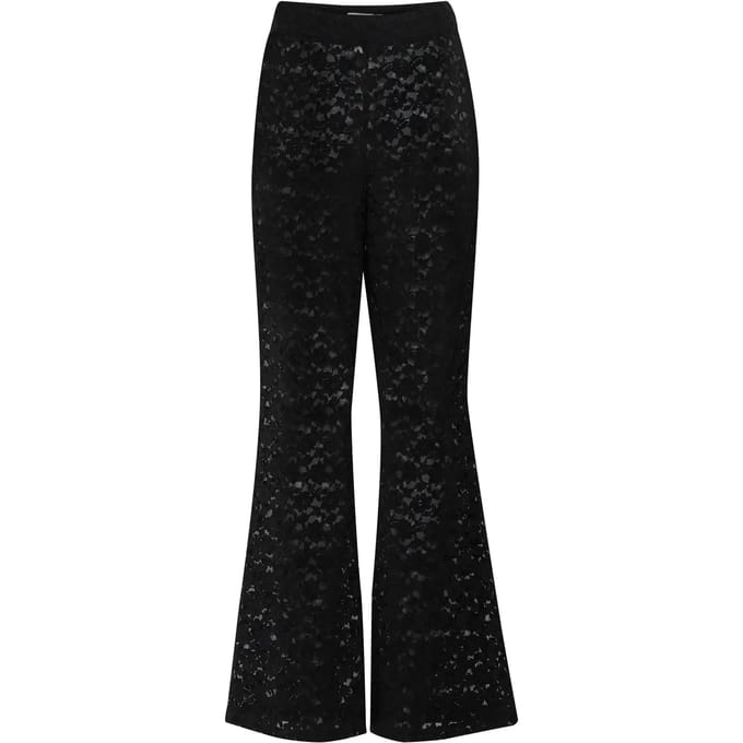 Kanten flared broek voor dames Ichi Palolla
