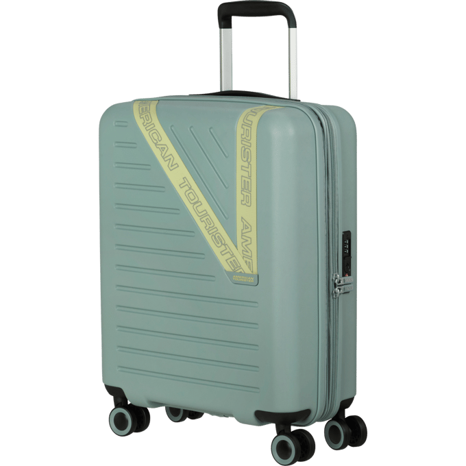 American Tourister Trolley Dynabelt Spinner 55 / 20 Exp TSA Misty Green Mintgroen