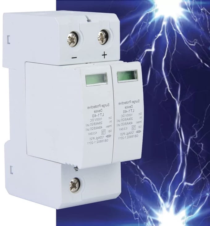 Optimale overspanningsbeveiliging voor thuisgebruik, bescherming tegen overvoltage en lage spanning (2P40KA)
