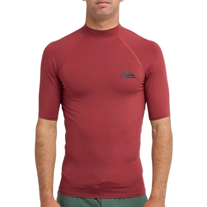 Quiksilver S/S Rashguard Surfshirt Heren - Maat M