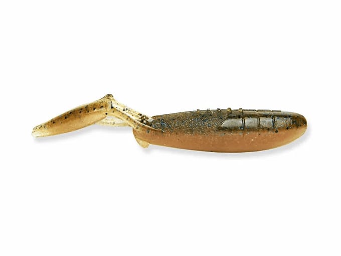 Keitech Glide Camaron 3.5 Inch Blue Back Cinnamon 9cm Blue Back Cinnamon