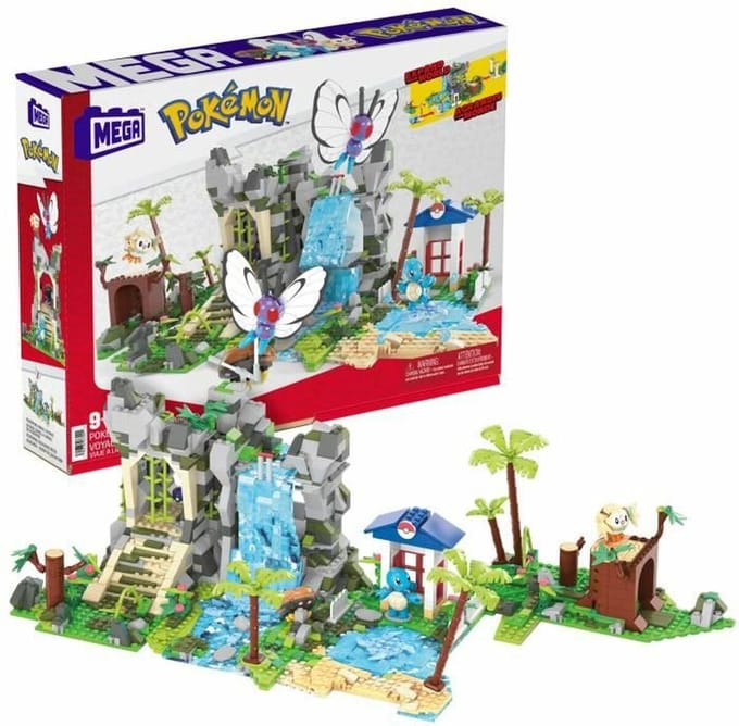 Pokemon Mega Construx Ultimate Jungle Expedition Bekende knuffels