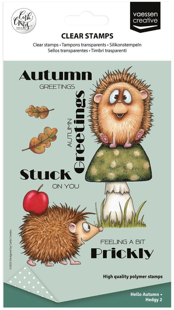 Clearstamps Hedgy 2 - Carla Creates