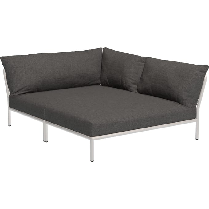 HOUE LEVEL 2 Cozy Sofa Muted White - Basic - donkergrijs - rechts