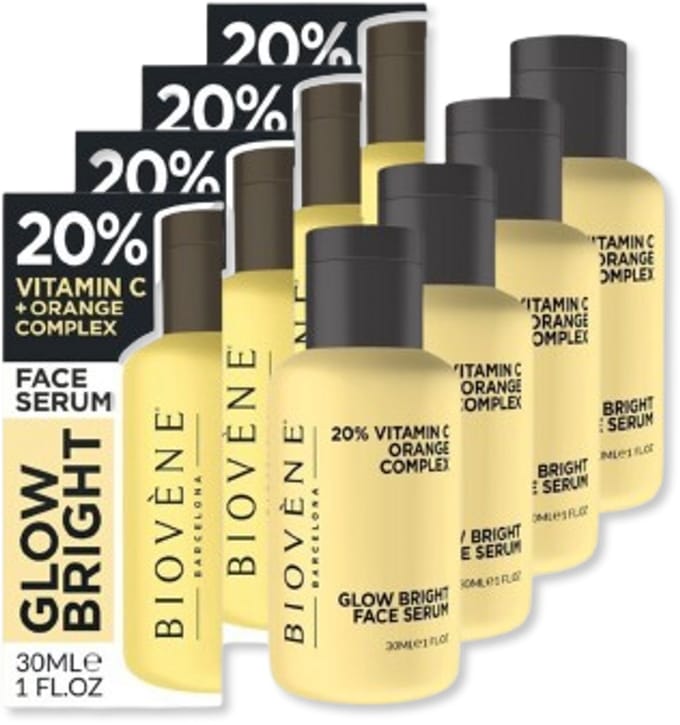 Biovene Face Serum Glow Bright 4 pak Voordeel