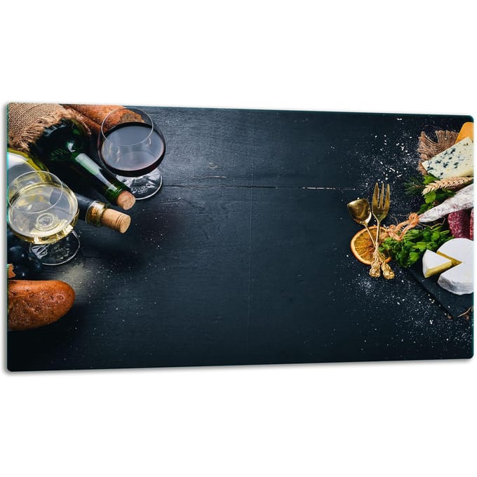 TMK ArtDeko - Snijplank - 52x30 cm - Inductie - Glas