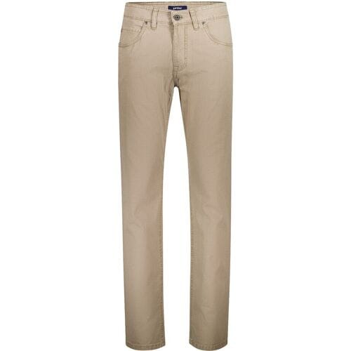 Gardeur Broek Bill Authentic Chino Look Fine Texture Comfort Stretch Camel / male