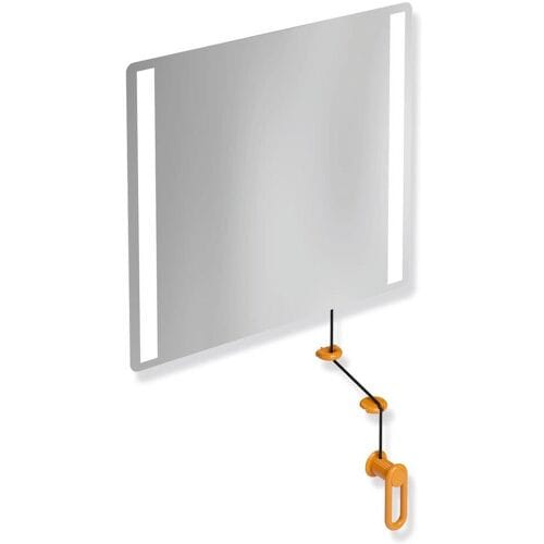 HEWI LED tilting mirror basic 801.01.400-24