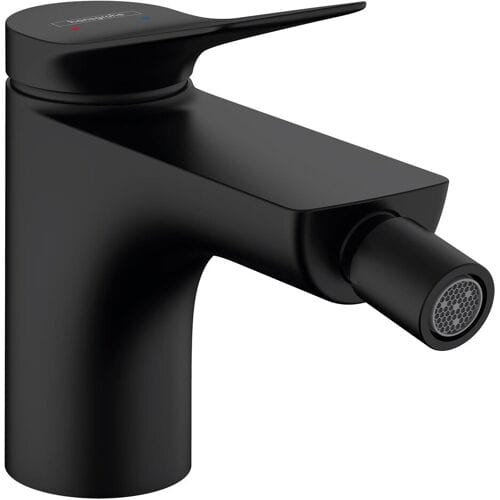 Hansgrohe VIVENIS Eengreeps bidetkraan - met trekwaste - mat zwart