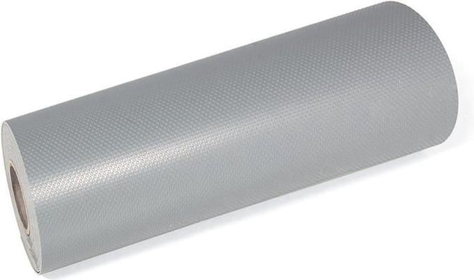 Emuca Antislipmat voor keukenlades, Kunststof, Grijs, 20 m