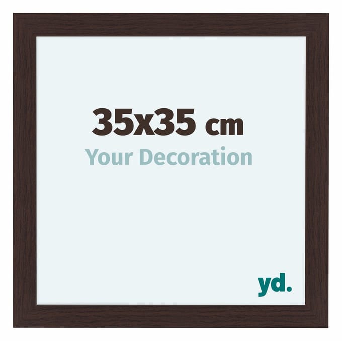 Your Decoration - Fotolijst 35x35 cm - MDF - Eiken Donker - Como