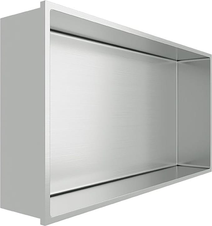 Inbouwnis - Lonis Nima - 30x60x10cm - RVS