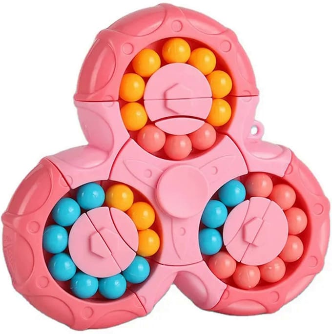 Braintraining - Spinner- fidget -kinderen- Roze - antistress hulpmiddel