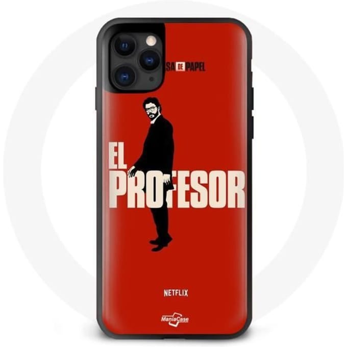 Coque Iphone 12 pro La Casa de Papel El Profesor Art