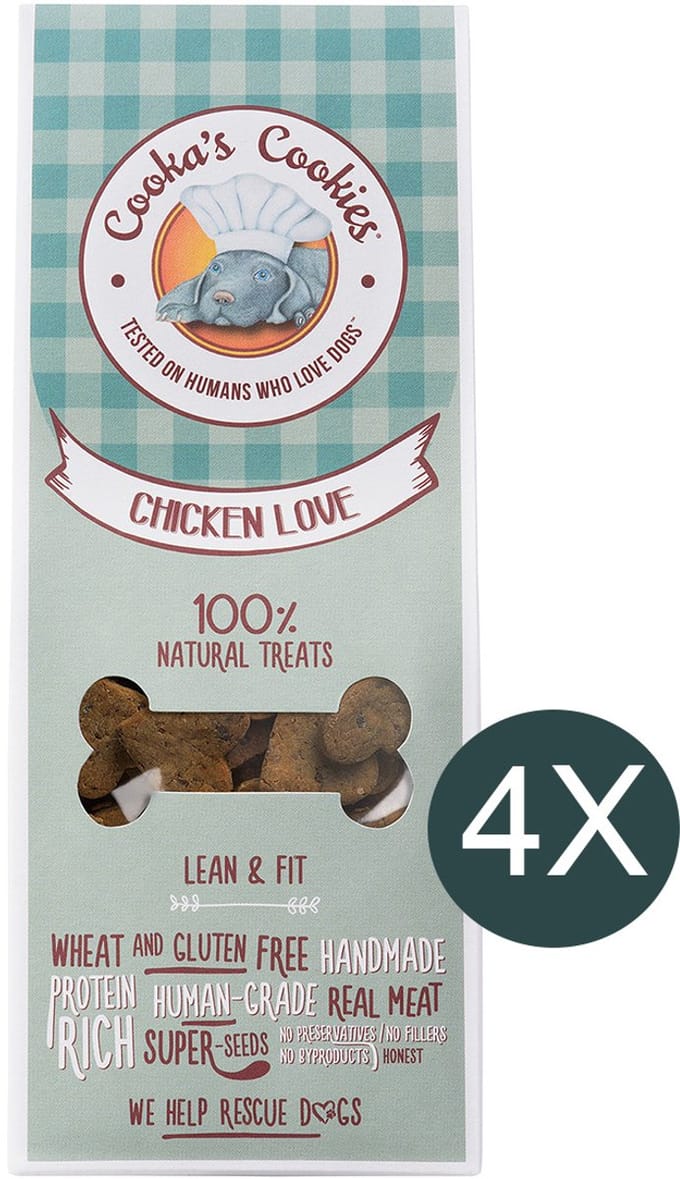 Chicken love multipack 4x100g