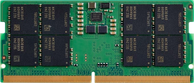 HP - DDR5 - module - 16 GB - SO-DIMM 262-pin - 5600 MHz / PC5-44800