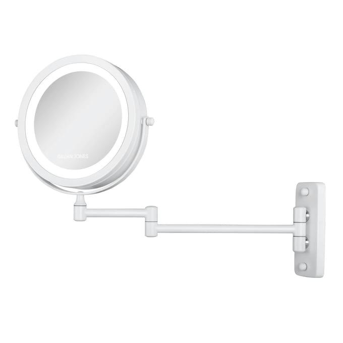 Gillian Jones Double-Sided Wall Mirror White with LED Light 1 st