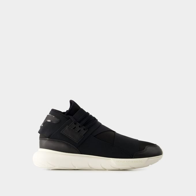 Qasa Sneakers - Y-3 - Leer - Wit