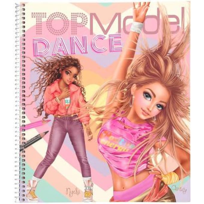 Top Model TOPModel DANCE kleurboek Kleurboeken