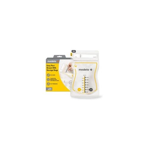 Medela Moedermelkbewaarzakjes 210 ml - 25 stuks Onbehandeld/Naturel unisex