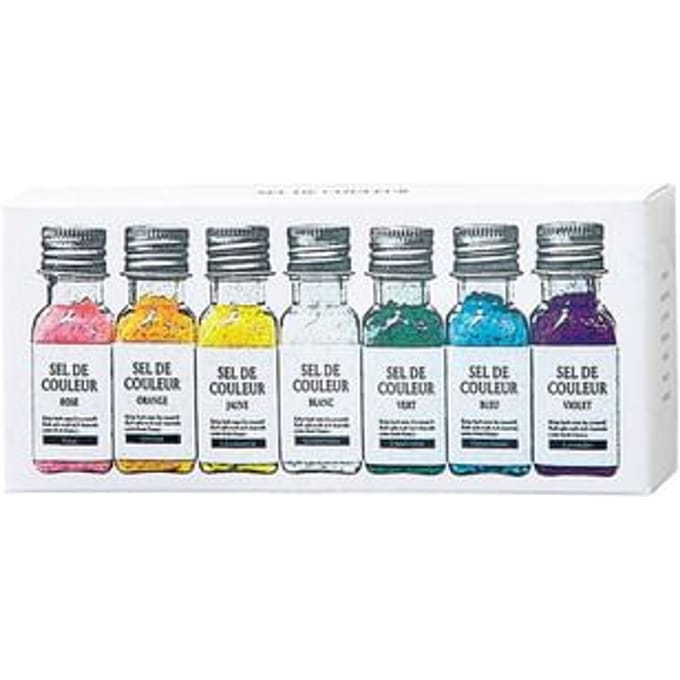 G.P.CREATE - Serde Couleur Bath Salt Set 25g × 7
