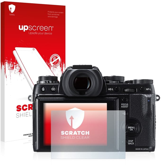 upscreen - Screenprotector voor Fujifilm X-T1 - Folie Beschermfolie transparant