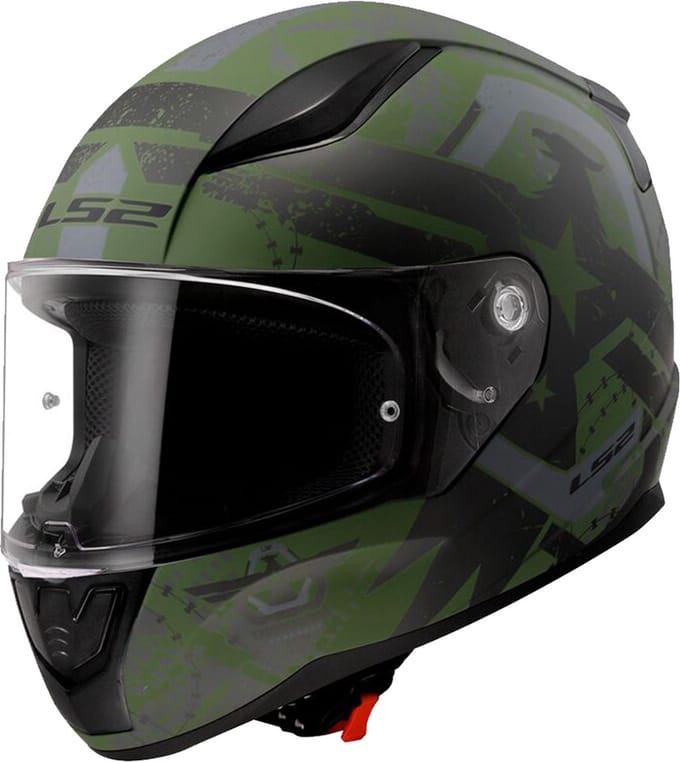 LS2 FF353 Rapid II Thunderbirds M.Military-06 Integraalhelm - Maat S - Helm