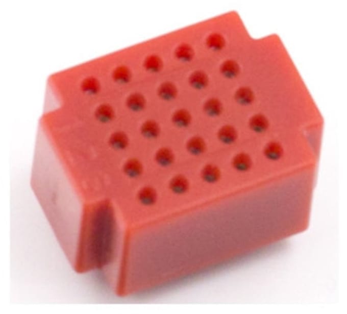OTRONICÂ® Ultra Mini Breadboard Rood - XF-25