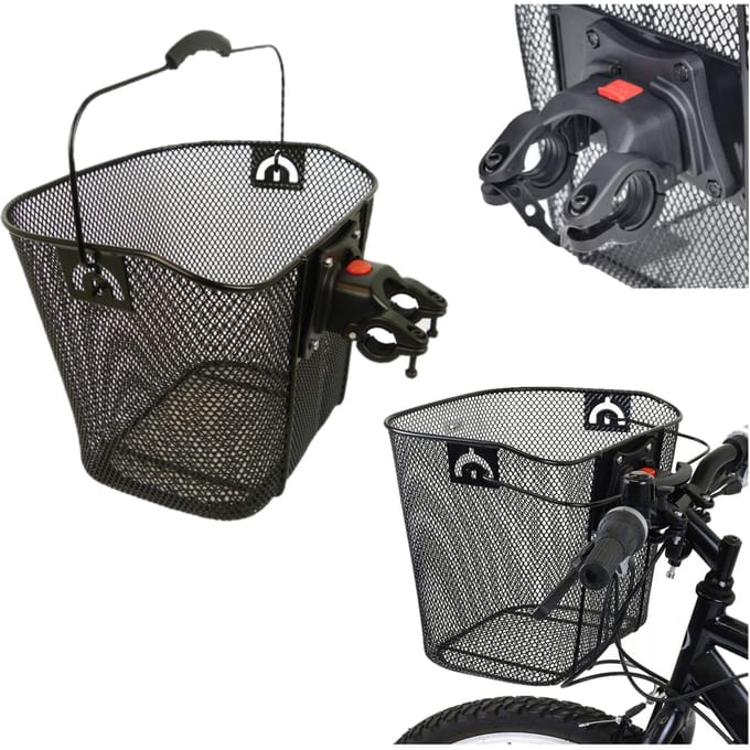 Raion - Fietskorf voor Stuur - Afneembaar - 25,4 - 31,8 mm