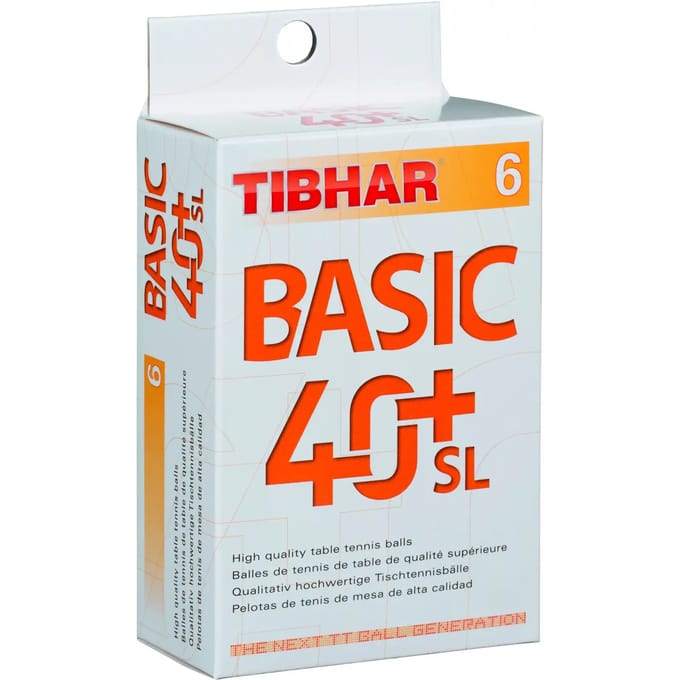 Tafeltennisbal Tibhar Basic 40+ SL