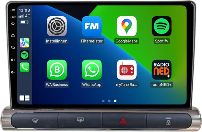 Carplay autoradio geschikt voor Citroën C3 | 2016 t/m 2024 | Android 13 | Draadloos Apple Carplay & Android Auto | 2GB + 32GB | 8-Core processor | Davilon | 2025 model | 2016 2017 2018 2019 2020 2021 2022 2023 2024 | Bluetooth & Wifi