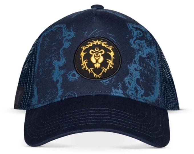 World Of Warcraft - Logo Trucker pet - Donkerblauw
