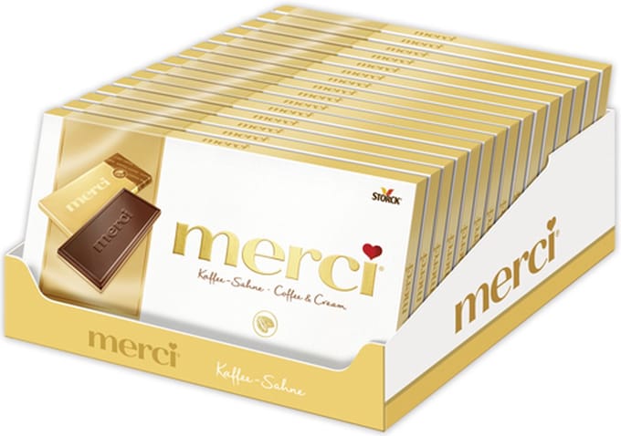 Merci - Coffee & Cream - 15x 100g
