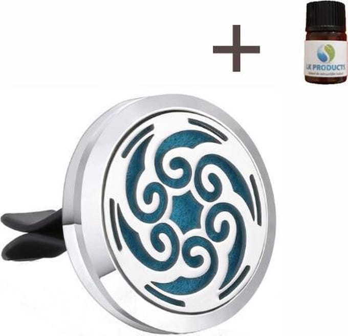 Spinning - Auto Geurverfrisser - Japanse muntolie - 3 Pads - Cadeau