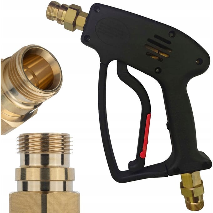 Rosfix Spuitpistool Vervanging - EasyLock TR22, 350 bar - 150°C - 40 L/min - Geschikt voor Kärcher