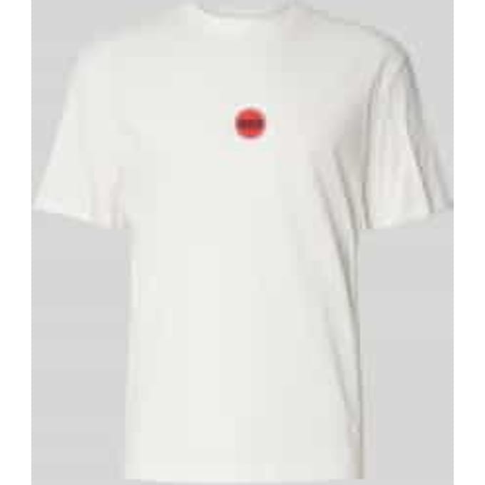 T-shirt met labelprint, model 'Derdcho'