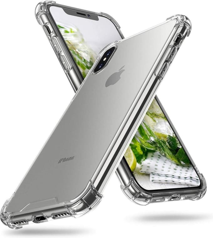 Cityhoesje – Anti Shock – iphone XS Max – Backcover Transparant