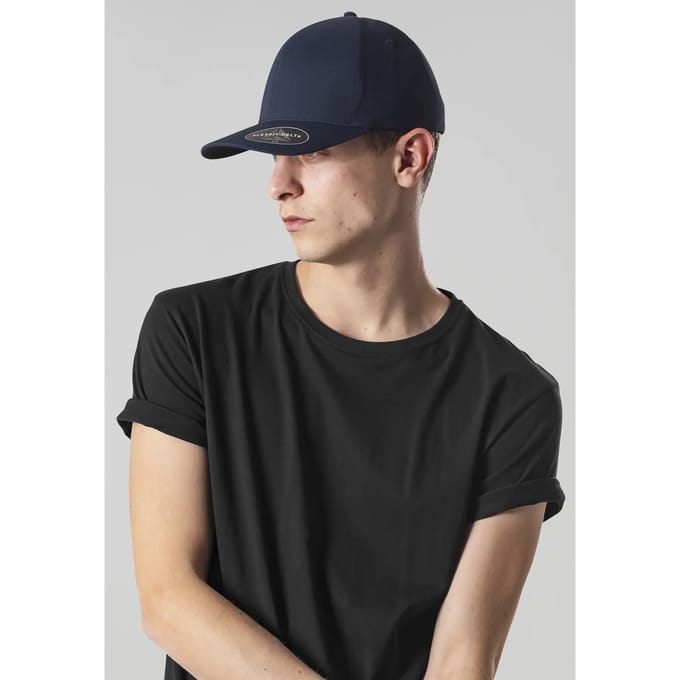 Urban Classics - Delta Flexfit pet - L/XL - Blauw