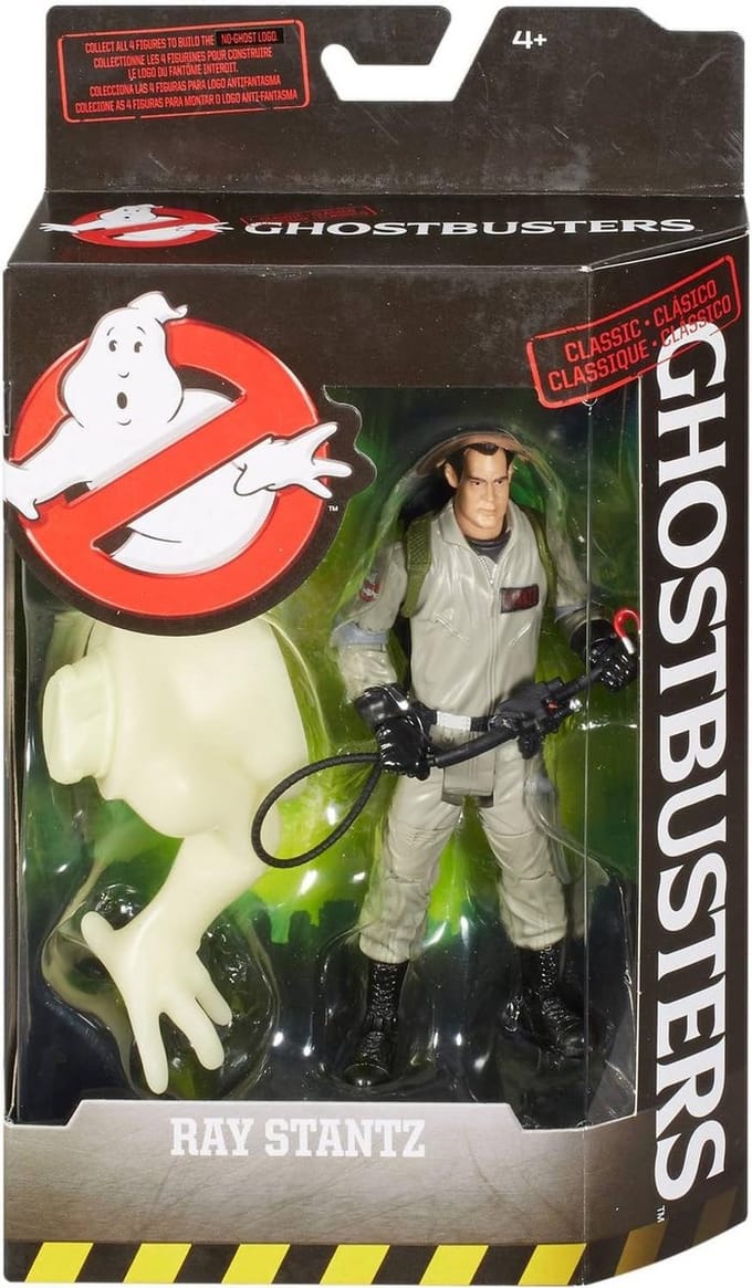 Actiefiguur Ghostbusters Ray Stantz 15 cm - Filmdetails en Accessoires