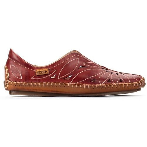 Pikolinos Jerez 578-7399 - dames instapper - rood - maat 37 (EU) 4 (UK)