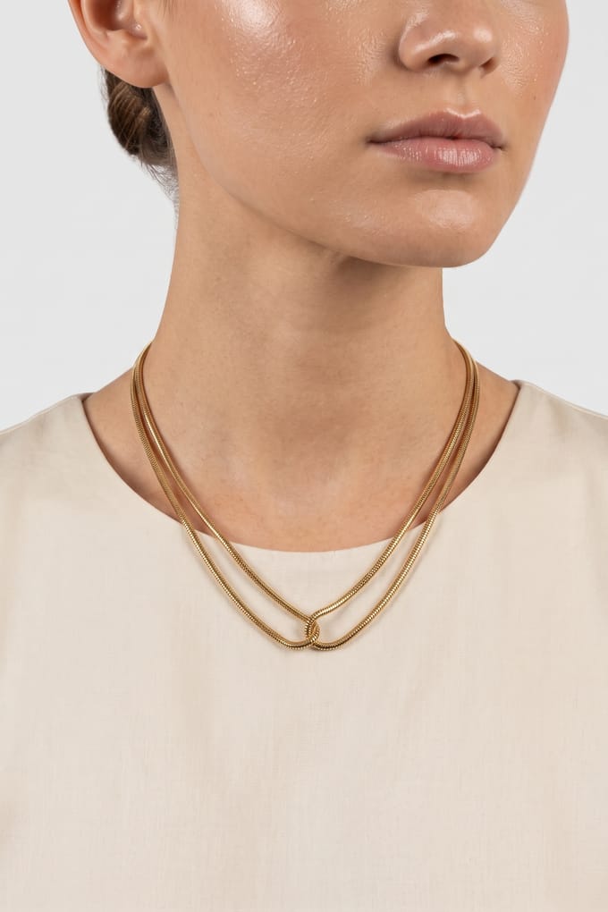 PURELEI Kindness Kette Gold Taglia: OS | Collane Outlet | Donna | Giallo