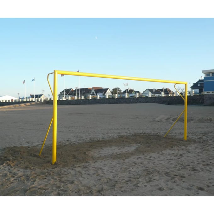 Set van beachsoccerdoelen voor wedstrijden Sporti