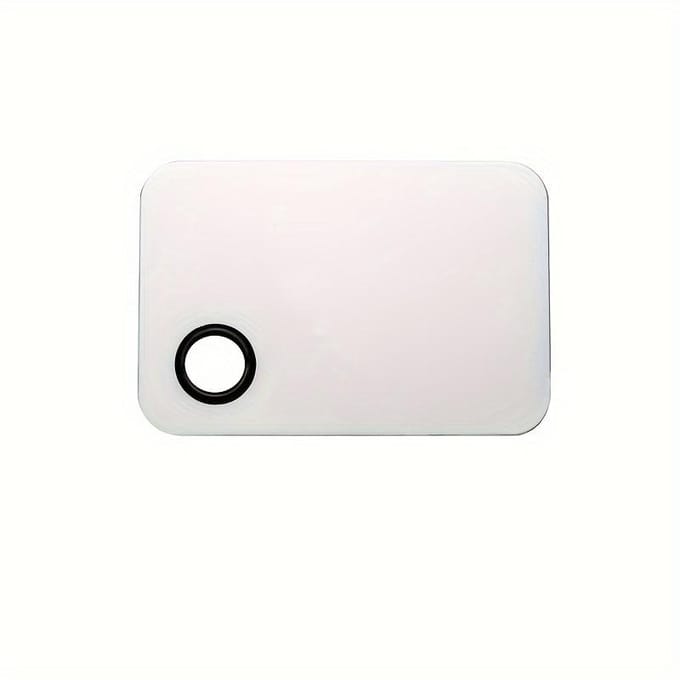 Palette de Mélange de Couleurs en Acier Inoxydable white