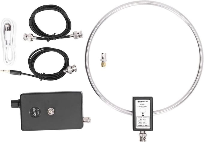Versterkte Binnen Loopantenne voor Korte Golf Ontvangst 2.3-30 MHz